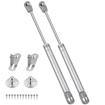 Abbildung von hicoosee 2 Stücke Hydraulic Gasdruckfeder, 100 N / 10 kg Gasdruckfeder Klappenbeschlag Gasdruckdämpfer Gasdruckfedern für Klappen Schranktür Stoßdämpfer Küchenschrank Soft Close Klappenfeder