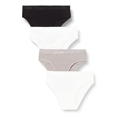 Abbildung von Dim Slip Les Pockets Weiche Baumwolle Mädchen x4, Multicolor, 10 Years
