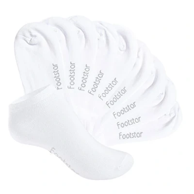 Abbildung von Footstar Kinder Sneaker Socken (10 Paar) Sneak it! Weiss 35 38