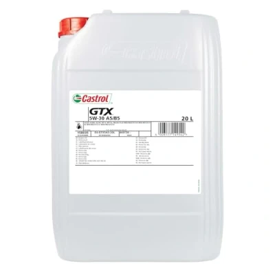 Abbildung von Castrol GTX A5/B5 5W 30 20l Motoröl 15BE05 FORD: FOCUS Mk1 Kombi, FIESTA 6, 3 Turnier, LAND ROVER: Range Rover Evoque, Defender SUV