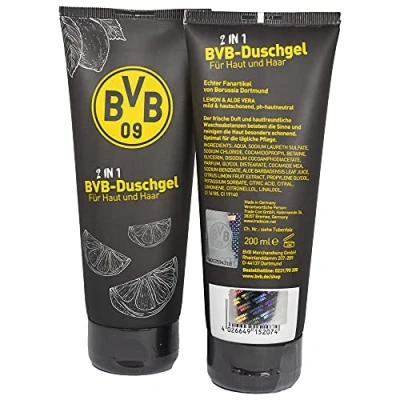Abbildung von Borussia Dortmund Luxus Duschgel / Showergel 2 in 1 BVB 09 plus gratis Aufkleber forever
