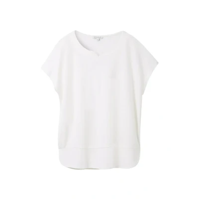 Abbildung von TOM Tailor Tshirt basic, Damen, Größe: XS, Whisper white