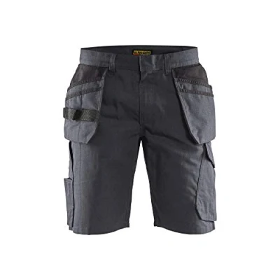 Abbildung von Blaklader 149413309699C58 Service Shorts mit Nageltaschen, Mittelgrau/Schwarz, Größe C58