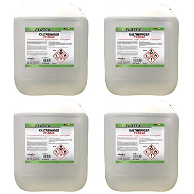 Abbildung von Flotex® Kaltreiniger 4x5L Motorrad Reiniger entfernt Öl, Teer &amp; Fett rückstandsfrei Nicht korrosiver Auto hochwirksames Motor Reinigungsmittel
