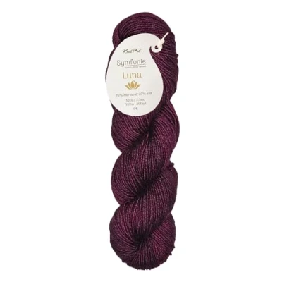Abbildung von Luna Symfonie Yarns von Knitpro ca. 182 m/ 100 g Plum
