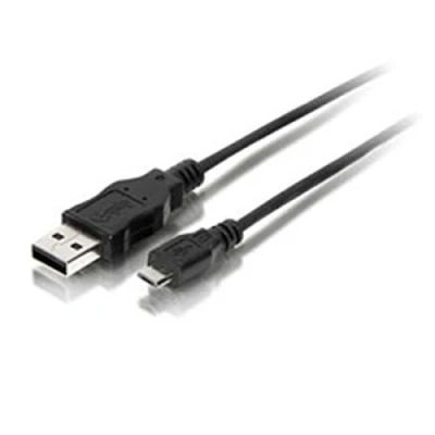 Abbildung von Digital data communication equip USB 2.0 Anschlusskabel A / micro