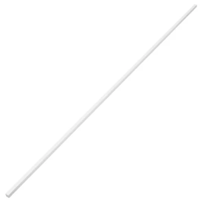 Abbildung von vidaXL Installationsrohre, Installationsrohr mit Löchern, Kabelrohr für dünnere Kabel, Kabelleiste kabelkanal Installationskanal, Weiß 10x10mm 10m PVC