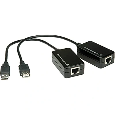 Abbildung von Value USB 1.1 Verlängerung über RJ45, max. 45m, Transparent