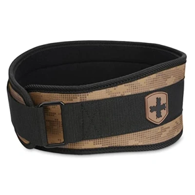 Abbildung von Harbinger Schaumstoffkerngürtel, 11,4 cm, für Gewichtheben und Workout, Unisex, Größe M, Merlot