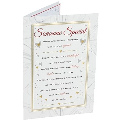 Abbildung von Heartfelt Wishes Sentimental Geburtstagskarte &quot;Someone Special&quot;, 22,9 x 15,2 cm