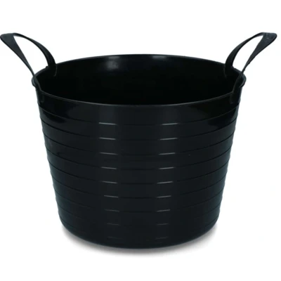Abbildung von Vplast Eimer V Trug Flexi blau 40 l One Size Schwarz