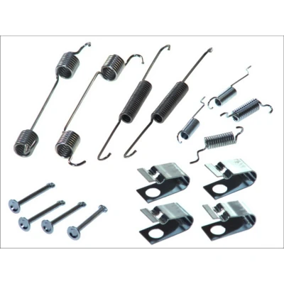 Abbildung von QUICK BRAKE 105 0767 Zubehörsatz, Bremsbacken MAZDA: FAMILIA 5, 323 C IV Schrägheck, 4