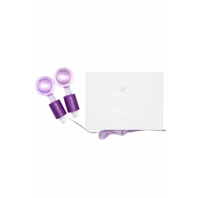 Abbildung von Stylideas Facial ICE GLOBES. Cryotherapy Roller FOR FACE &amp; EYES. Gesichtspflege Zubehör, Größe: One Size, Purple