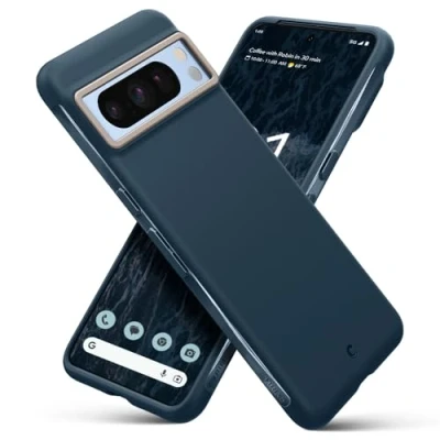Abbildung von CYRILL von Spigen UltraColor Hülle [Staubfrei] kompatibel mit Google Pixel 8 Pro (2023) Deep Sea