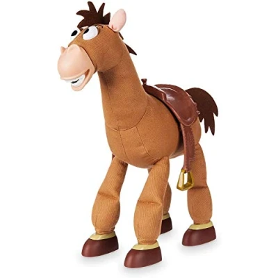 Abbildung von Disney Store Interaktive sprechende Actionfigur Bully aus Toy Story, 42 cm / 16,5&quot;, Pferd, weichem Stoff, mit Geräuschen, interagiert Anderen Figuren, geeignet für Kinder ab 3 Jahren