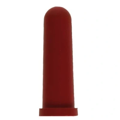 Abbildung von Kerbl Sauger Super kurz, mit rundem Loch Rot 100mm
