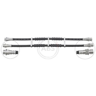 Abbildung von A.B.S. SL 4851 Bremsschläuche 450 INN. 3/8x24 CHRYSLER: VOYAGER / Grand 3, 4