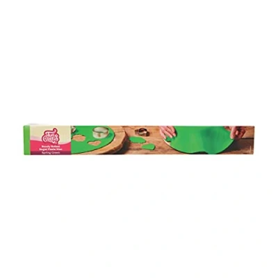 Abbildung von FunCakes Ausgerollte Rollfondant Disc Frühlingsgrün: Köstliches Vanille Aroma, bereits gerollt, einfach zu verwenden, perfekt für die Kuchendekoration, 430 g