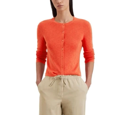 Abbildung von Marc O&#039;Polo SLIM AUS Strickjacke, Damen, Größe: XL, Burnt red
