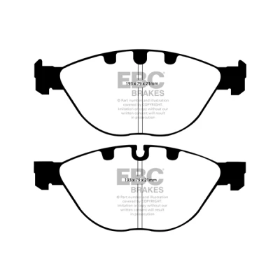 Abbildung von EBC Brakes DP41482R Bremsbelagsatz Vorderachse BMW: 5 Limousine, Touring, 7