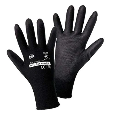 Abbildung von L+D 1151 7 Schutzhandschuh schwarz Nylon
