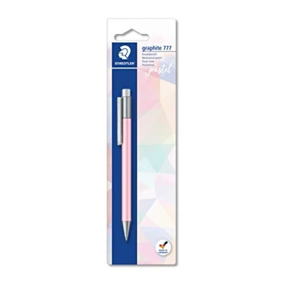 Abbildung von STAEDTLER 777 05BKPAST Druckbleistift mit gummiertem Korpus und Graphitminen, Mehrfarbig