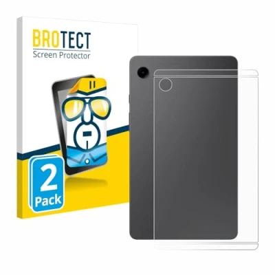 Abbildung von BROTECT (2 Stück Schutzfolie für Samsung Galaxy Tab A9 WiFi (Rückseite) Displayschutz Folie Ultra Klar