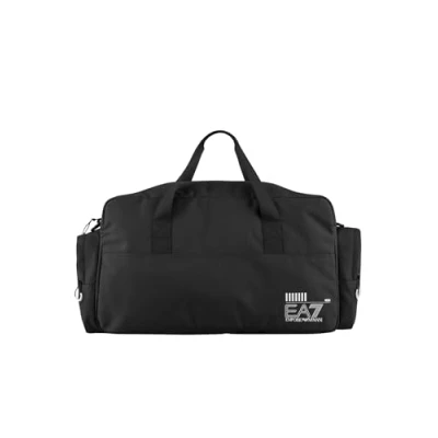 Abbildung von EA7 Emporio Armani Train CORE GYM BAG Small Unisex Reisetasche, Größe: One Size, Black/white