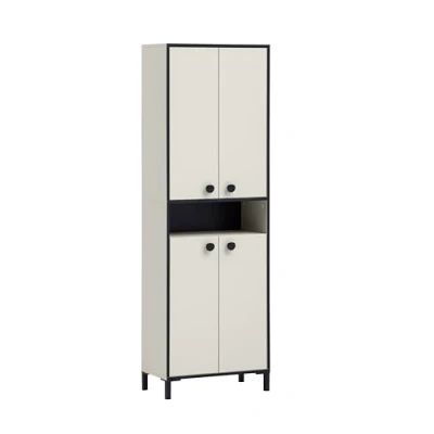 Abbildung von Schildmeyer Schuhschrank &quot;Edda, Breite 60 cm, Metallgriffe, Platz für 12 Paar Schuhe&quot;, Made in Germany
