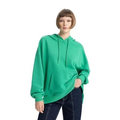 Abbildung von DeFacto Damen Pullover Modischer Hoodie Sweatshirt und Kapuzenpullover für Auswahl an Hoodies