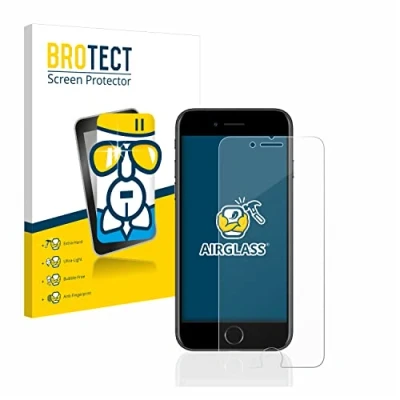 Abbildung von BROTECT Schutzglas für Apple iPhone 7/8 Schutzfolie Panzer Folie Glas [Extrem Kratzfest 9H, Anti Fingerprint, Ultra Transparent]