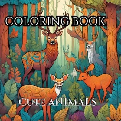 Abbildung von Mindful Coloring Book for Kids and Adults: Animal