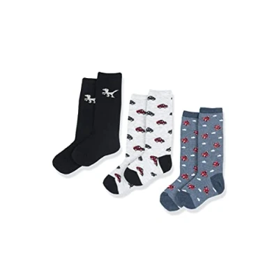 Abbildung von Chicco Set Kniestrümpfe aus Baumwolle, Strümpfe Unisex Kinder, Grau, 3 4 jahre (pack of 3)