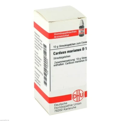 Abbildung von Carduus Marianus D 1 Globuli 10 g
