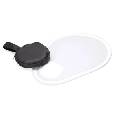 Abbildung von Faltbarer Fotografie Objektiv Diffusor, Reflektor, 30 cm, weiß, weiches Licht, Stoff Softbox für Naturfotografie