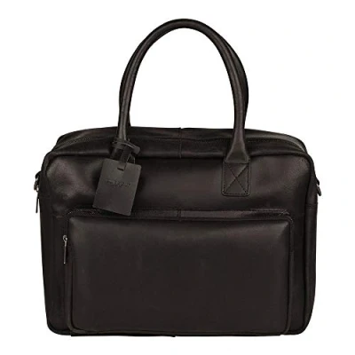 Abbildung von Burkely Vintage Aktentasche, Größe: One Size, Black