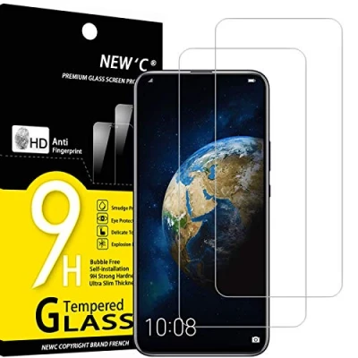 Abbildung von NEW&#039;C 2 Stück, Panzer Schutz Glas für Honor Magic 2, Frei von Kratzern, 9H Härte, HD Displayschutzfolie, 0.33mm Ultra klar, Ultrabeständig