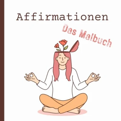 Abbildung von Affirmationen: Das Malbuch. Motivation &amp; Achtsamkeit. Persönlichkeitsentwicklung Für Erwachsene. Positives Mindset. Mentale Stärke. jeden Tag. Ein wunderbares Geschenk.