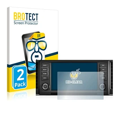 Abbildung von BROTECT (2 Stück Schutzfolie für Seat Ateca 2016 Media System Plus 8&quot; Displayschutz Folie Ultra Klar