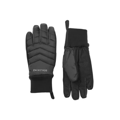 Abbildung von SEALSKINZ Lexham Allwetter Handschuh, gefüttert, wasserdicht, leicht, auch für kalte Witterung, schwarz, Größe XXL