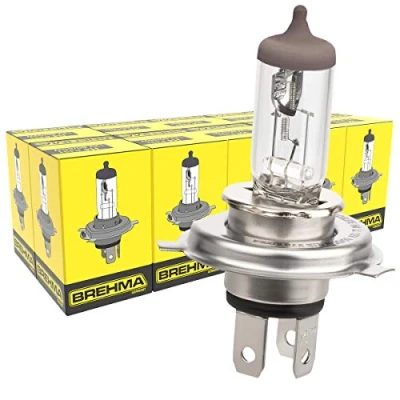 Abbildung von 10x BREHMA H4 Halogen Lampe 12 Volt 60/55 Watt P43t