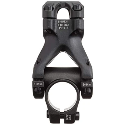 Abbildung von Humpert Ergotec Vorbaute, schwarz, 10 x 4 cm