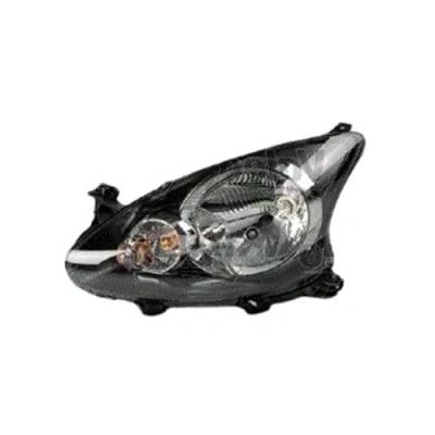 Abbildung von VALEO ORIGINAL PART 043008 Scheinwerfer links H4 Halogen transparent mit Abblendlicht, Fernlicht für Rechtsverkehr Stellmotor LWR