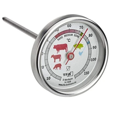 Abbildung von TFA Dostmann Backofenthermometer Bratenthermometer 14.1028 Einstichthermometer Küchenhelfer