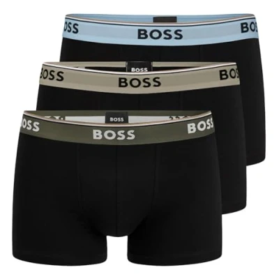 Abbildung von BOSS Trunk Power 3 PACK Panties, Herren, Größe: Large, Black