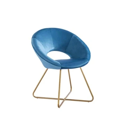 Abbildung von HOME DELUXE Stuhl Samtstuhl SELESA 72 x 58 44 cm, Esszimmerstuhl Küchenstuhl