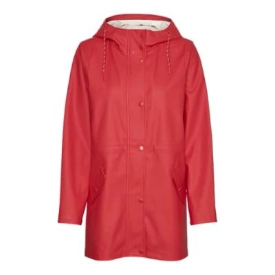 Abbildung von VERO MODA Damen VMMALOU Coated Jacket NOOS Regenjacke, Pink A Boo, L