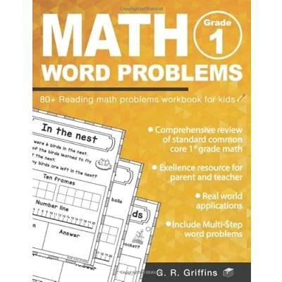Abbildung von math Word problems for Grade 1: 80+ Reading workbook kids (Math Practice Workbook, Band 1)