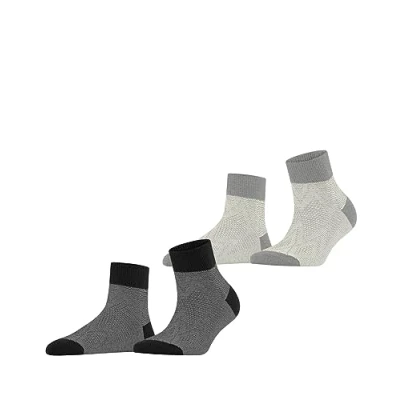 Abbildung von Esprit Cable Stitch 2PACK WITH Pattern Socken, Damen, Größe: 35 38, Sortiment