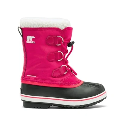 Abbildung von Sorel Unisex Kinder Yoot Pac Nylon Wp Wasserdichte Schneestiefel, Bright Rose Youth Collection 2024, 35 EU